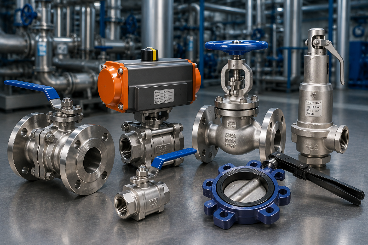 Pneumatic actuator valve